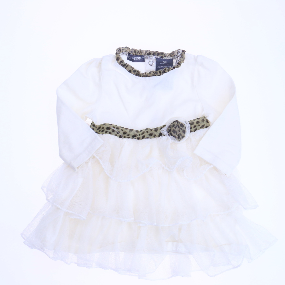 Newberry Girls Ivory Dress size: 18 Months